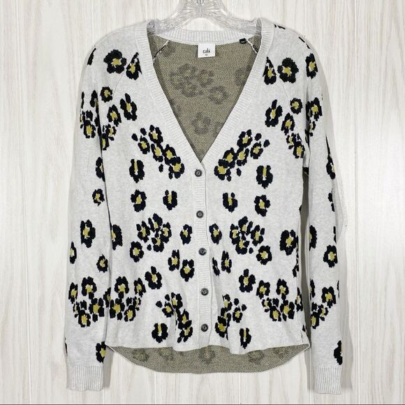 Cabi | Kiki Leopard Cardigan Style #5277 - Picture 1 of 5